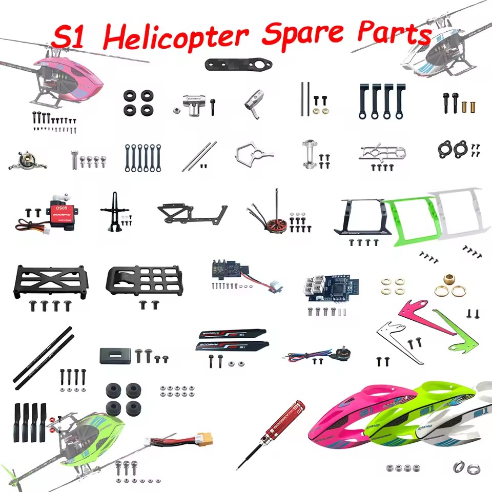 Rc Helicopter Bag - Goosky S1 Fernbedienung Hubschrauber Zubehör Komplette