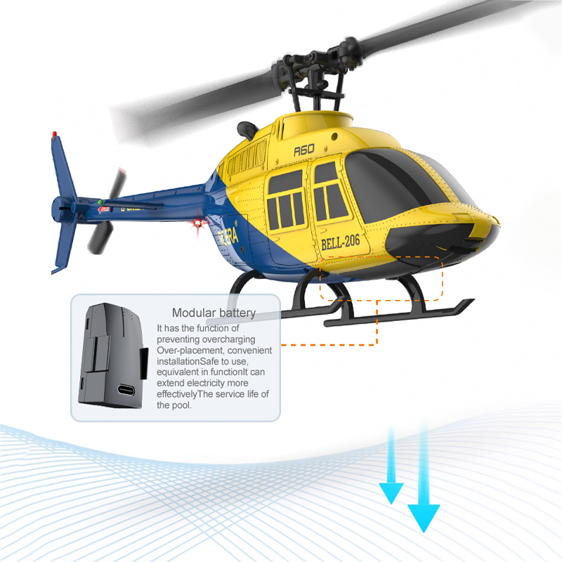 A60 RC Hubschrauber 2,4G 6-Aix – Rc Helicopter Nitro Bewertung und Preis