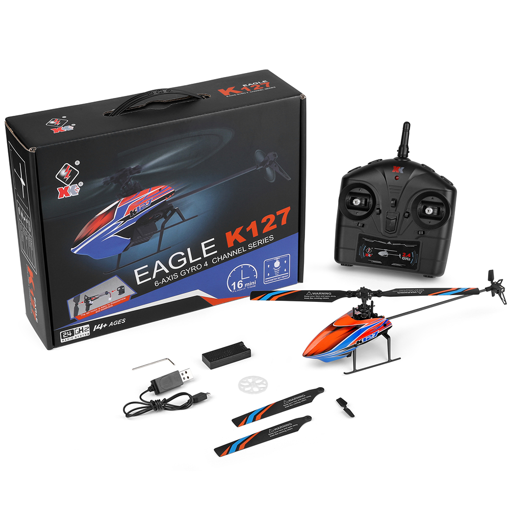 WLtoys XK K127 2,4G 4CH 6-Aixs – Rc Helicopter Nitro Bewertung und Preis