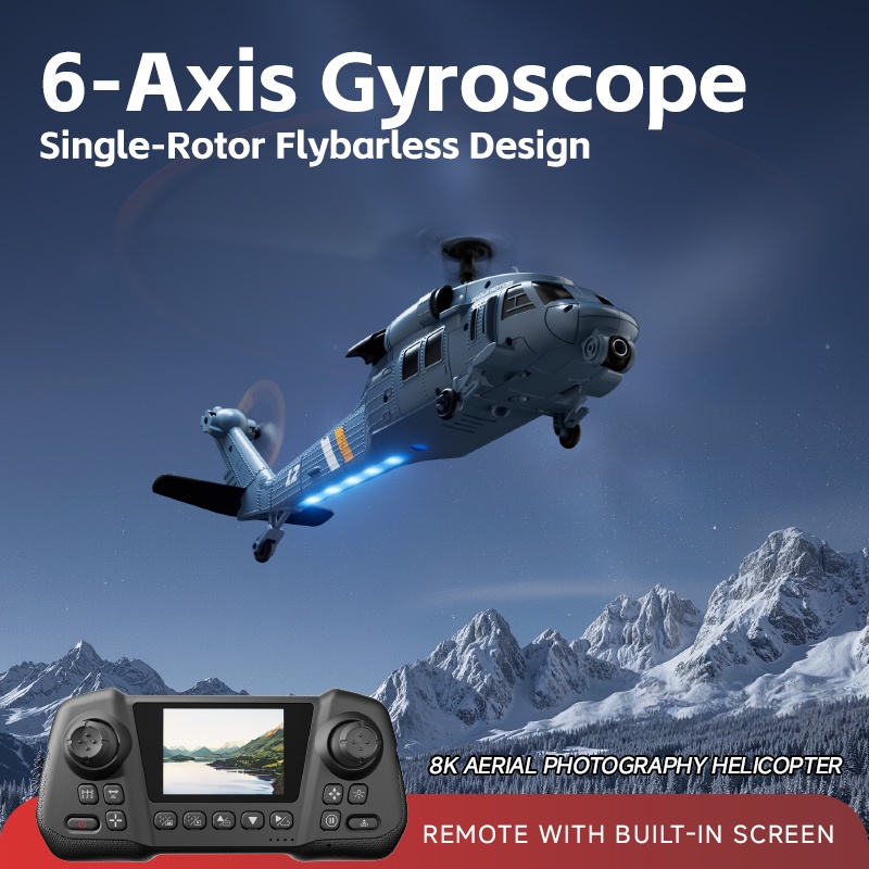 8K Flybarless Optischer Fluss  – Rc Helicopter Nitro Bewertung und Preis